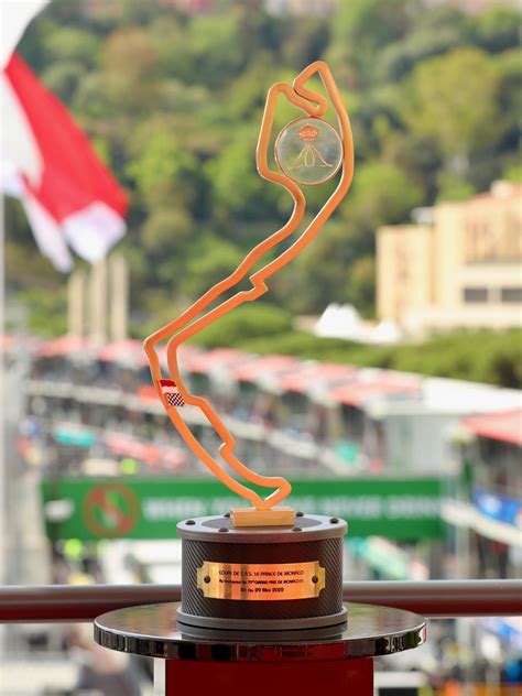 monaco grand prix trophy